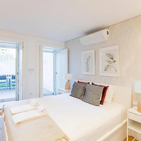 公寓 Wonderful Duplex W Private Patio & Ac By Lovelystay 波尔图